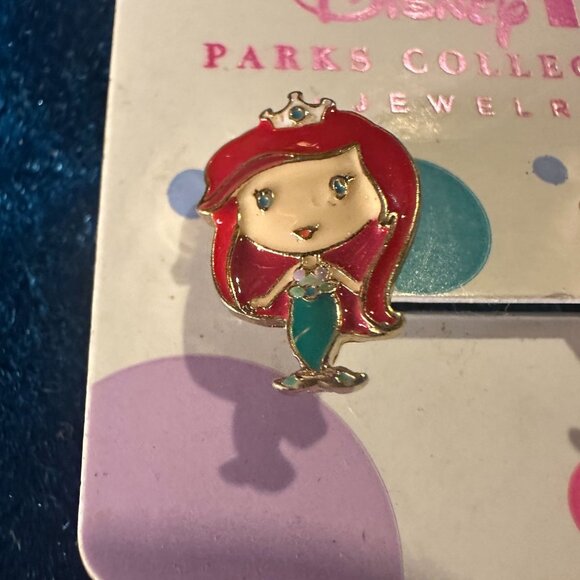 Disney The Little Mermaid Ariel Earrings | Parks Collection New Jewelry - Picture 2 of 4